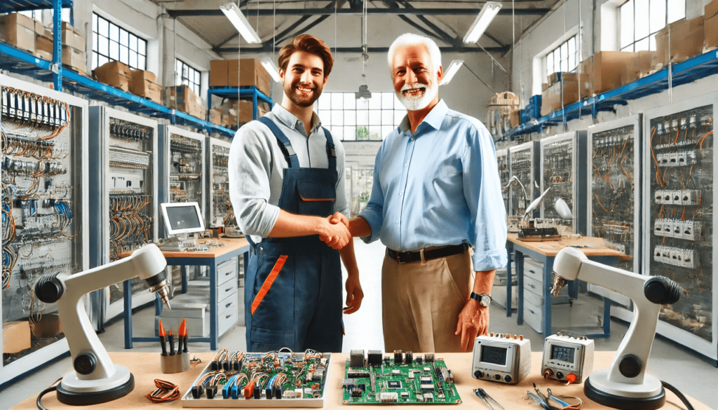 Unternehmensnachfolge im Elektrohandwerk Elektroniker Elektrotechniker Informationstechniker