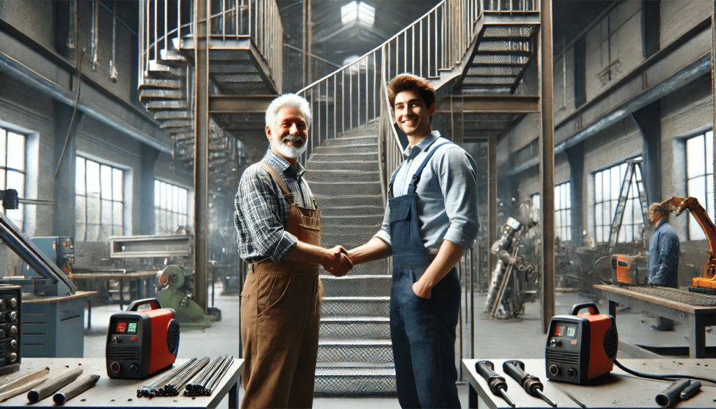 Unternehmensnachfolge Metallbauer Treppenbau Fensterbau